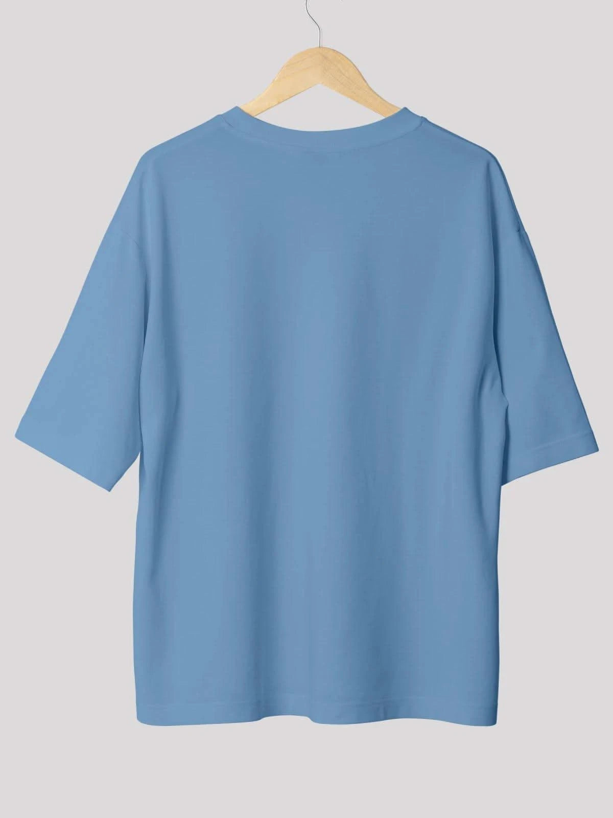 Unisex Signature Collection Oversize T-Shirt-Baby Blue